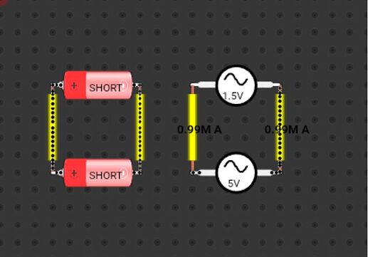 parallal voltage sources