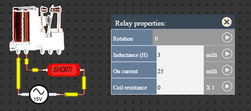 Relay Short Circuit
