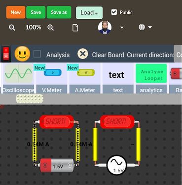 Placing ammeter in parallal