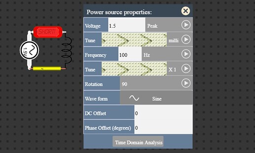 Low Frequency in Inductor