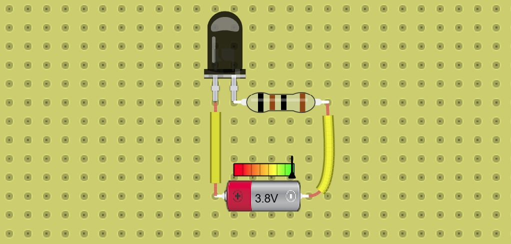 LED with Low Resistance